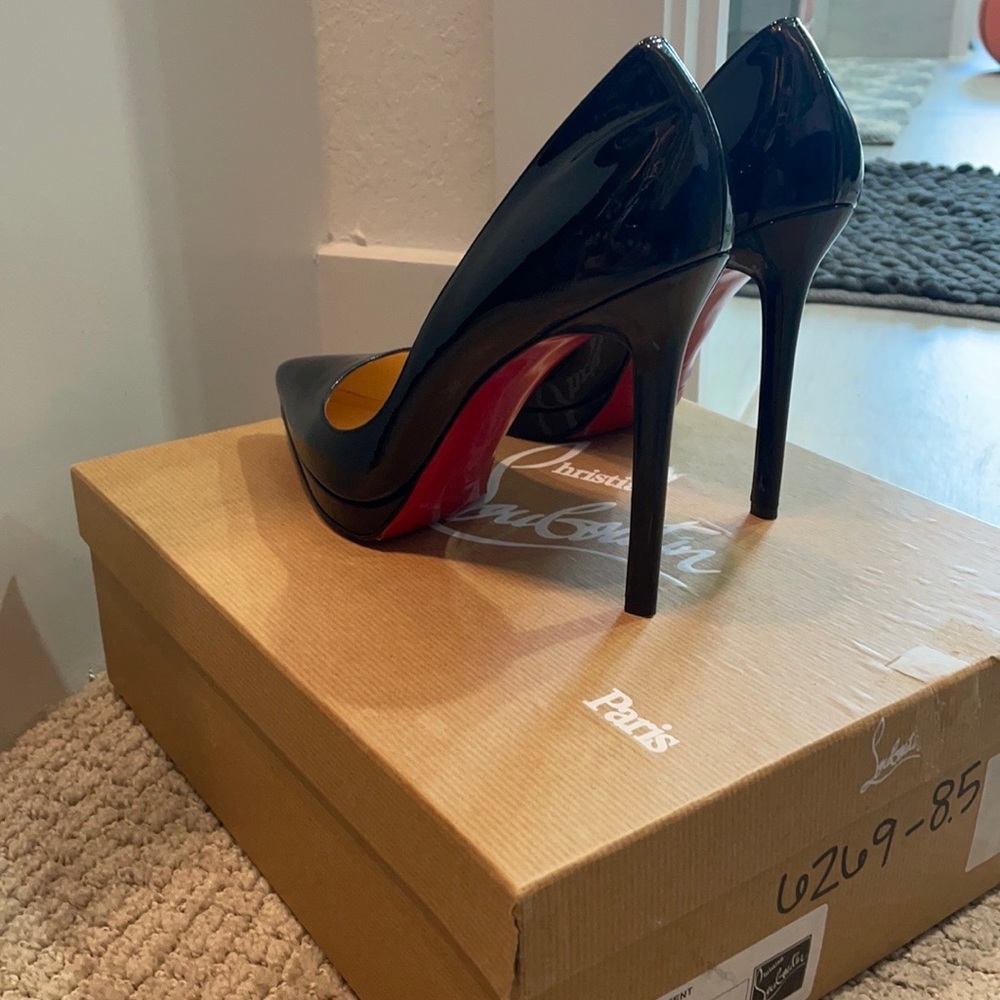 Black Patent Louboutins - Picture 12 of 13